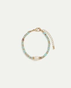 Beaded Bracelet with Pearl