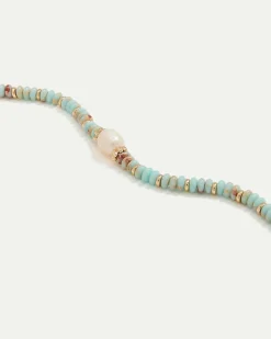 Beaded Bracelet with Pearl