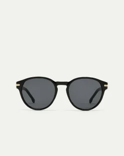 Black Sunglasses with Round Frame
