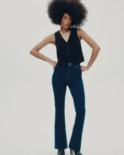 Boot-Leg Mid-Rise Jean