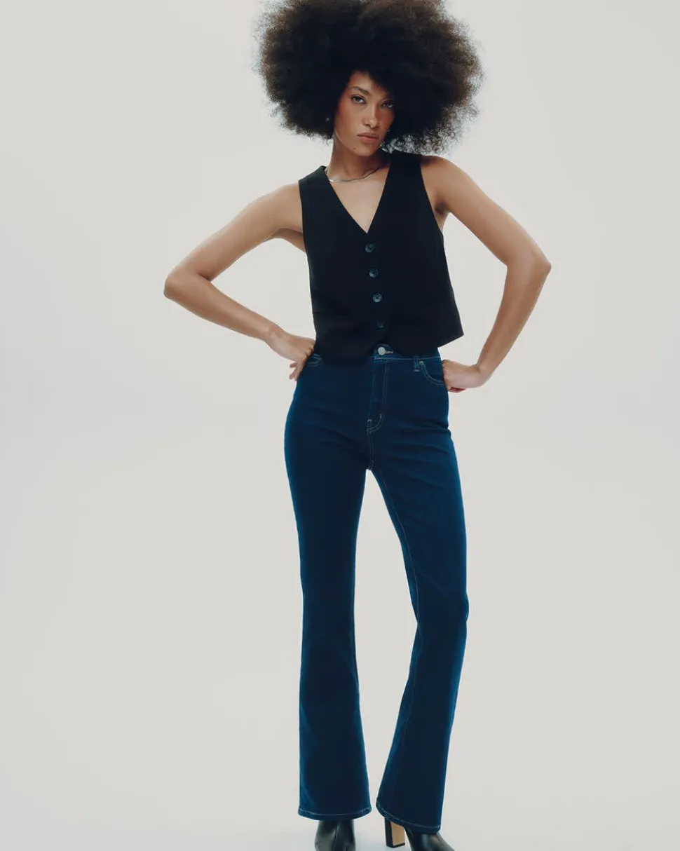 Boot-Leg Mid-Rise Jean