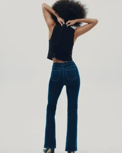 Boot-Leg Mid-Rise Jean