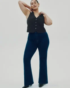 Boot-Leg Mid-Rise Jean