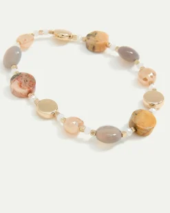 Bracelet with Stone Beads