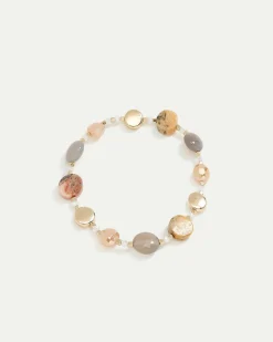 Bracelet with Stone Beads