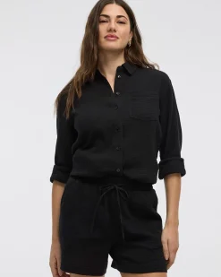 Cotton Shorts with Drawstring