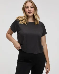 Crew-Neck Boxy T-Shirt - Dry-Lux (R) Hyba