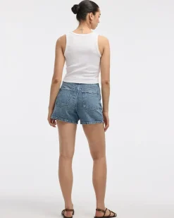 Crew-Neck Ribbed Tank