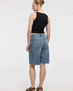 Crew-Neck Ribbed Tank