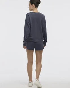 Crew-Neck Scuba Sweatshirt - Hyba