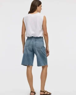 Crew-Neck Tank with Bubble Hem