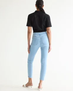 Cropped Denim Legging - R Essentials - Petite