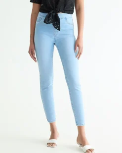 Cropped Denim Legging - R Essentials - Petite