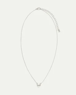 Delicate Necklace with Pearl Pendant