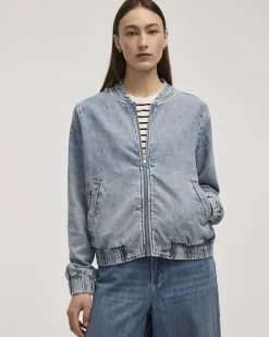 Denim Bomber Jacket