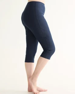 Denim Capri Legging Pants