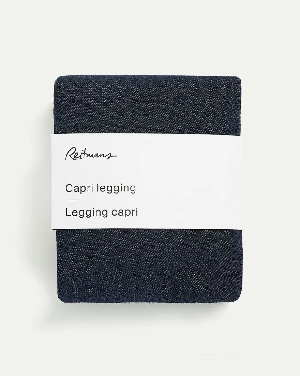 Denim Capri Legging Pants
