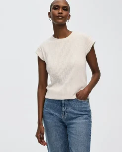 Extended-Sleeve Crew-Neck T-Shirt