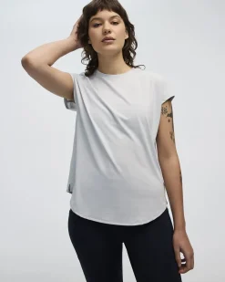 Extended-Sleeve Jacquard Tee
