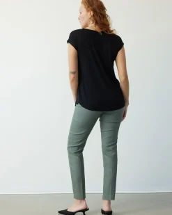 Extended-Sleeve V-Neck Tunic