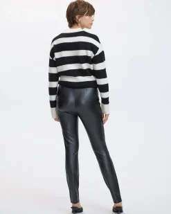 Faux Leather Legging