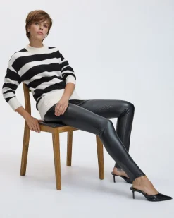 Faux Leather Legging - Petite