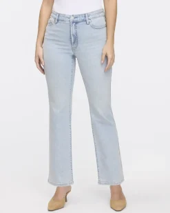 Flare-Leg Mid-Rise Ankle Jean - Tall