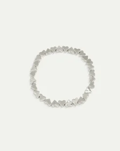 Heart-Beaded Bracelet