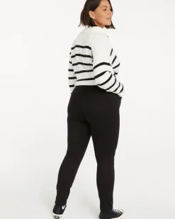 High-Rise Black Jean with Skinny Leg - The Signature (R) - Petite