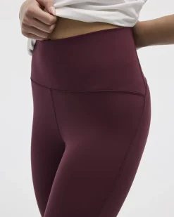 High-Rise Pulse Capri Legging with Compression Waistband - Hyba