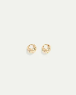 Huggie Earrings with Stars
