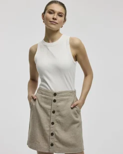 Linen Blend Skort
