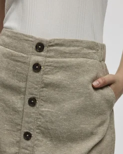 Linen Blend Skort