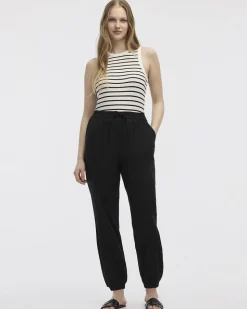 Linen-Blend Jogger Pant - Tall
