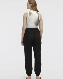 Linen-Blend Jogger Pant - Tall
