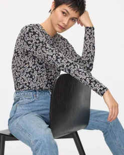 Long-Sleeve Crew-Neck Tee