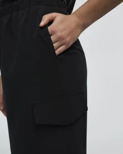 Midi Skirt with Cargo Pockets - Hyba