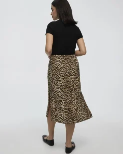 Midi Skirt with Side Slits