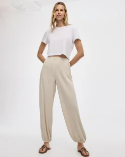 Mid-Rise Harem Pull-On Pant - Tall