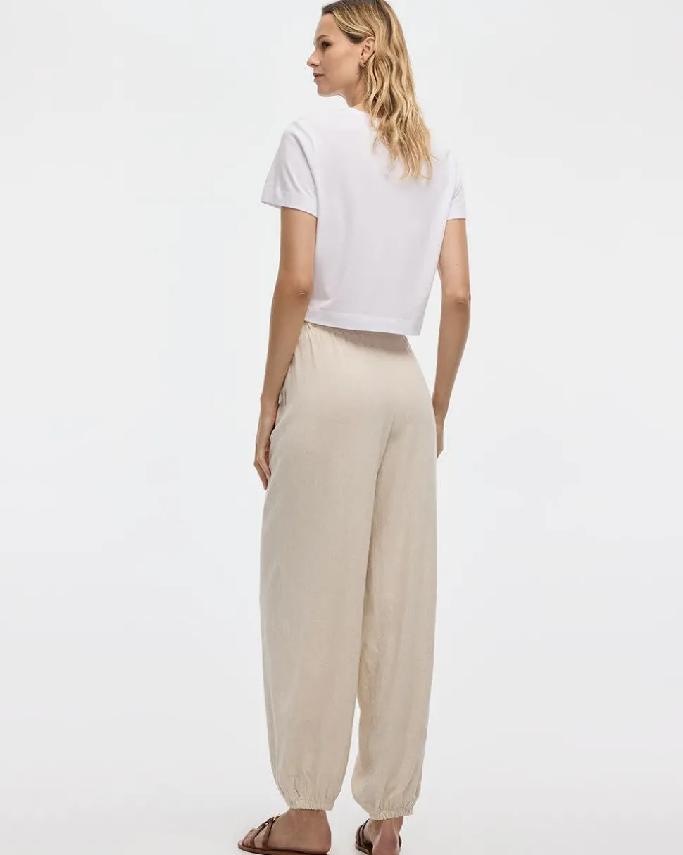 Mid-Rise Harem Pull-On Pant - Tall