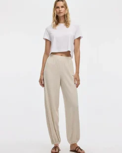 Mid-Rise Harem Pull-On Pant - Tall