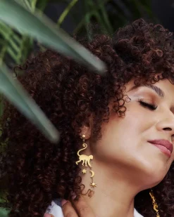 Monkey Earrings - Toni Fifi. x Reitmans