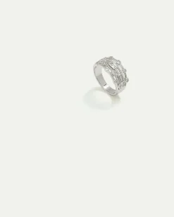 Multilayer Ring with Stones