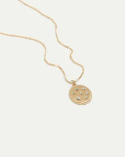 Necklace with Oval Pendant