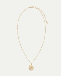 Necklace with Oval Pendant
