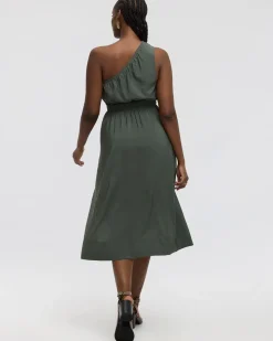 One-Shoulder Maxi Dress - Toni Fifi. x Reitmans