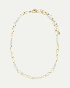 Paperclip Chain with Pearls
