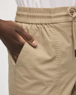 Poplin Capri Pants