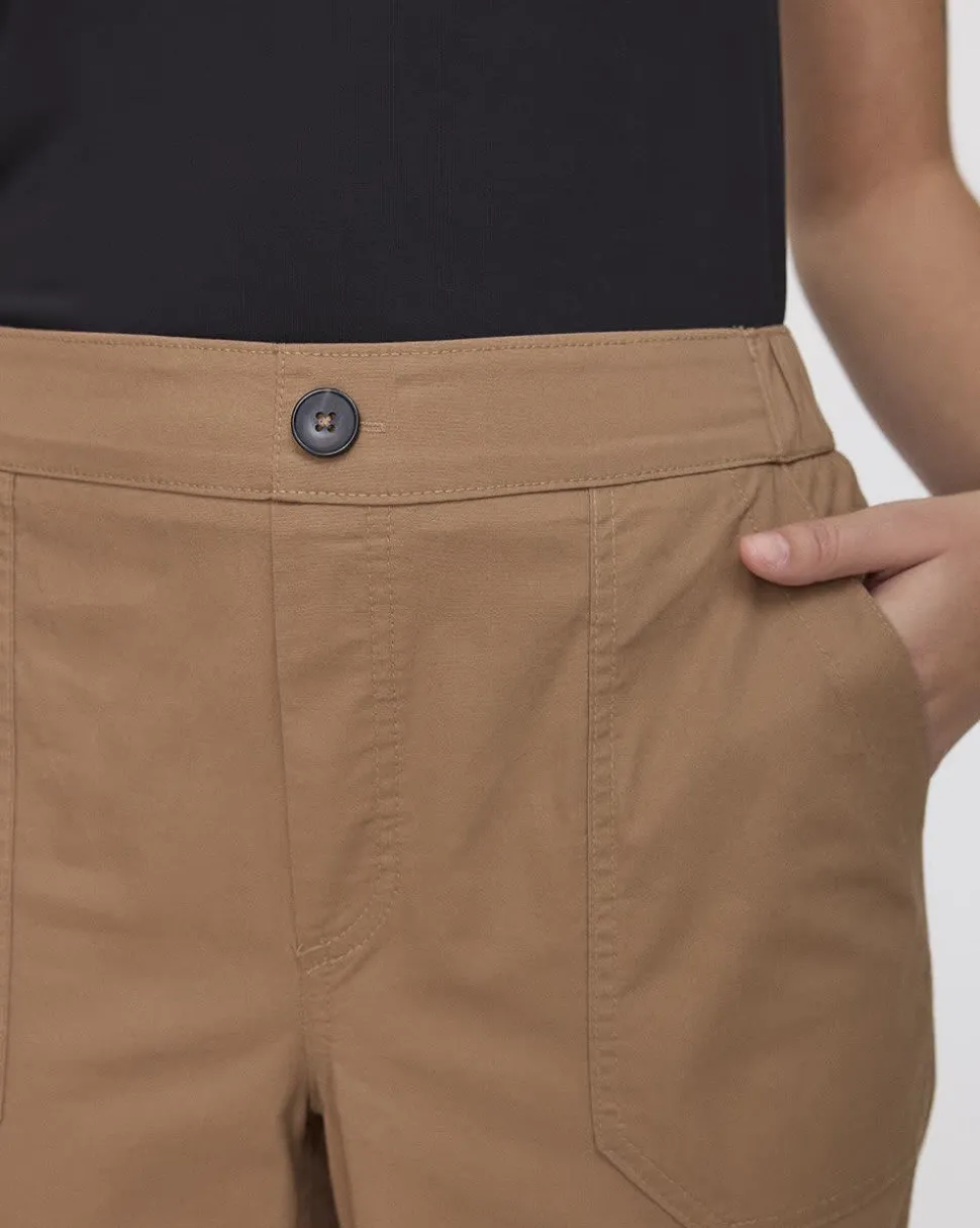 Poplin Jogger with Cargo Pockets