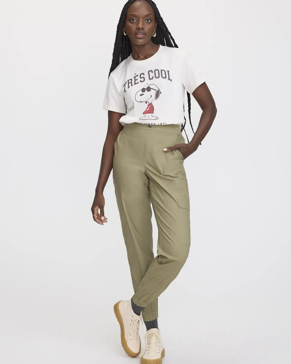 Poplin Jogger with Cargo Pockets
